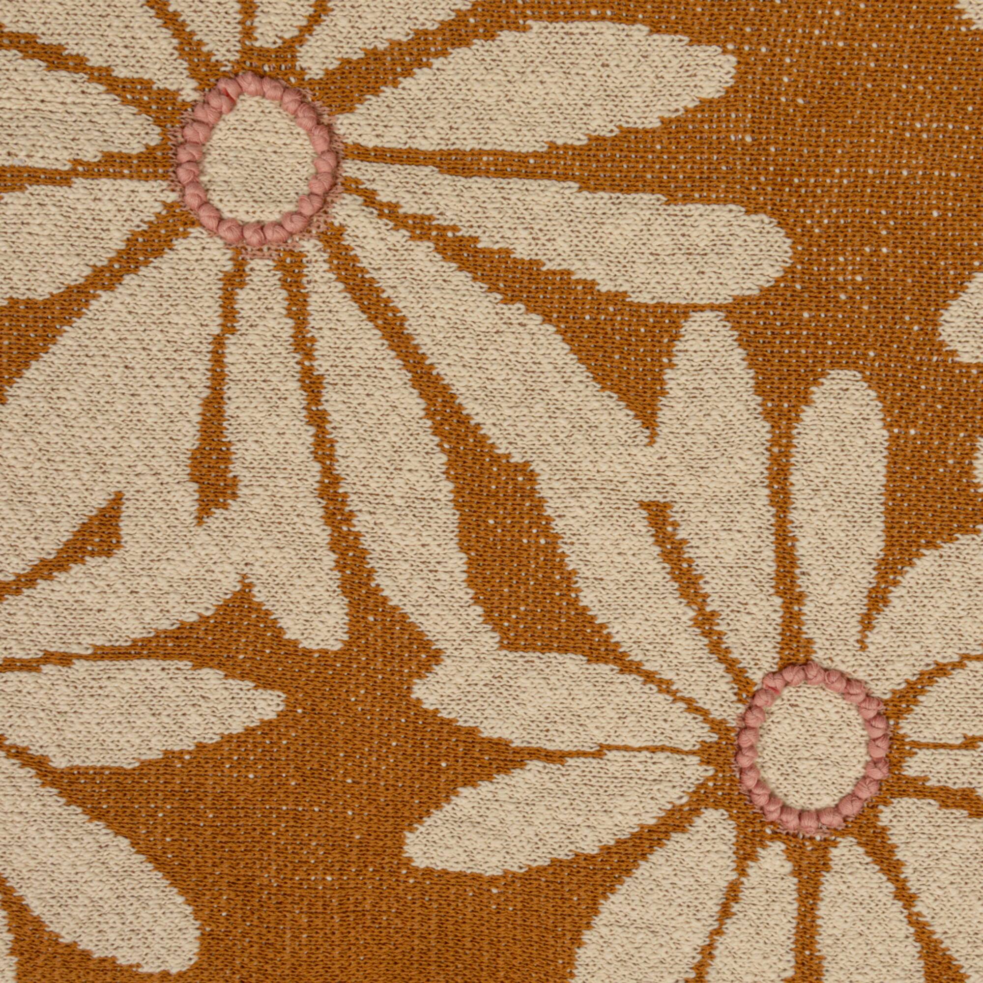 Hello Honey® Flower Prints Cotton Knit Baby Blanket